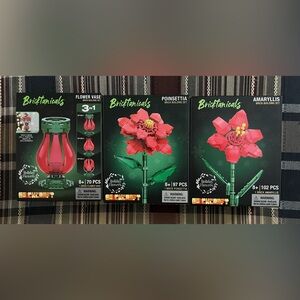Christmas Flowers Arrangement building set by Brickcraft